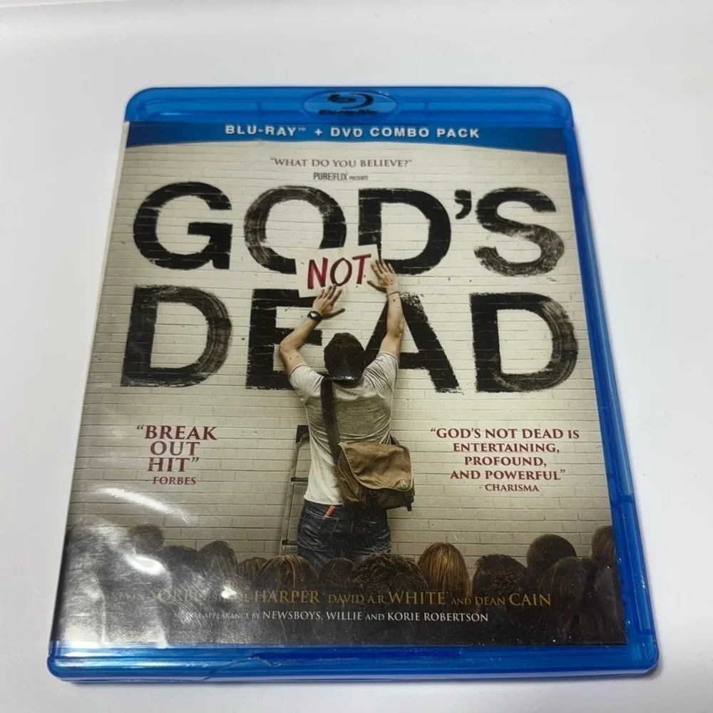 Christian Blu-Ray & DVD Combo Packs Bundle Heaven is for Real & God’s Not Dead.